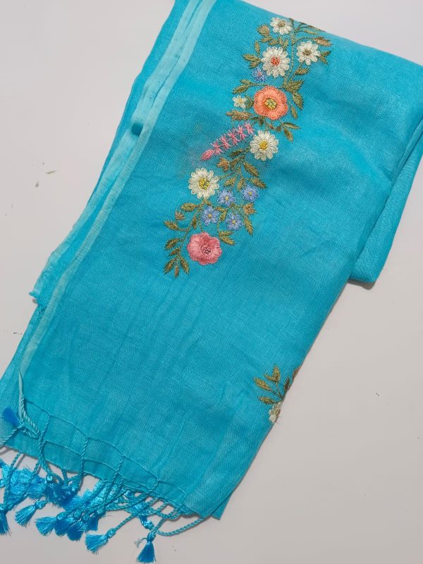 HANDLOOM LINEN SAREE