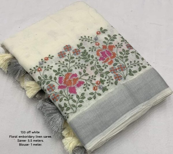 APSARA LINEN SAREE